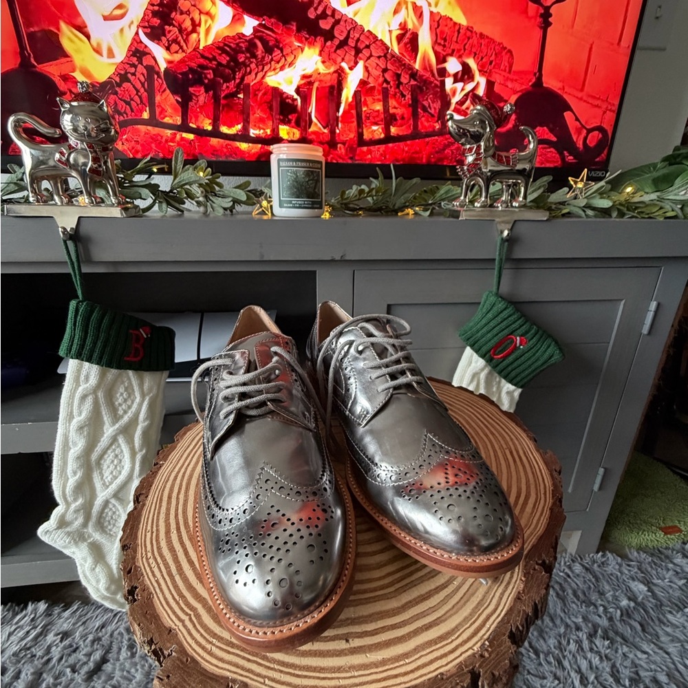 Women’s Silver Brogues